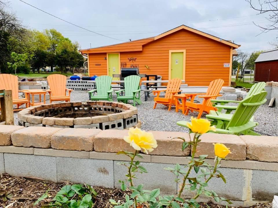 Ferienhaus Ez 1 Mile To Sill! Pumpkin Sleeps 9, Grills, Firepit, Laundry Lawton